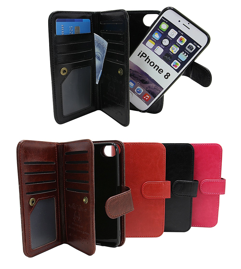 billigamobilskydd.seCrazy Horse XL Magnet Wallet iPhone 8